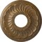 Ekena Millwork Blackthorn Ceiling Medallion (Fits Canopies up to 4 7/8"), 11 3/4"OD x 3 5/8"ID x 1"P, Rubbed Bronze CM11BLRZS - alternate 1